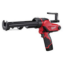 Milwaukee Electric Tool 2441-21 M12 Caulk Gun Kit, 12 V