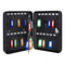 Amazon Basics Locking Steel Key Cabinet Security Lock Box with 48 Key Hooks, Black