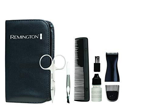 Remington 3-in-1 Trimmer Nose, NE118AU, Ear and Face Trimmer/Groomer Kit, Stainless Steel Blades, Detailed Trimmera, Fully Washable & Waterproof, Blue & Black