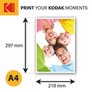 Kodak 280GSM 50 Sheets Ultra Premium 280gsm Glossy A4 Photo Paper, (5740-086)