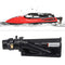 RC Boat Thruster Jet Pump Set, Water Boat Propeller Motor Brushless Boat Trailer Water Pumps Parts Accessories Waterproof Low Noise Module Boat Pump Spray Thruster 6-12V(Black)
