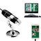 Jiusion 40 to 1000x Magnification Endoscope, 8 LED USB 2.0 Digital Microscope, Mini Camera with OTG Adapter and Metal Stand, Compatible with Mac Windows 7 8 10 11 Android Linux Chrome