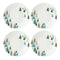 Lenox 880068 Balsam Lane 4-Piece Dinner Plate Set(Green)