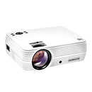 KODAK FLIK X7 Home Projector (Max 1080p HD) with Tripod, & Case Included | Compact, Projects Up to 150” with 720p Native Resolution & 30,000 Hour, Lumen LED Lamp| AV, VGA, HDMI & USB Compatible