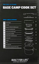 Stanley Adventure Base 4X Camp Cook Set, Stainless Steel, 3.5 L