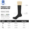 Closemate Mens Thermal Socks 5 Pairs Winter Warm Thick Crew Socks Wicking Sport Calf Work Boot Socks Outdoor Hiking Walking Athletic (5 Black, Size L)