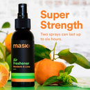 Mask - Air Freshener Spray, Strong Odour Eliminator, Pet Odour Eliminator, Travel Size - Long Lasting Air Freshener for Home, Room Deodoriser, 100ml, Mix Pack of 3