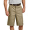 Dickies Men's 13 Inch Loose Fit Multi-Pocket Work Short, Khaki, 32