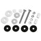 NOVINO 67-209-911-SS Pool Diving Board Mounting Kit Replacement for S.R.Smith Two Hole Residential Diving Board of 6ft/8ft/10ft,with Bolts/Washers/Nuts