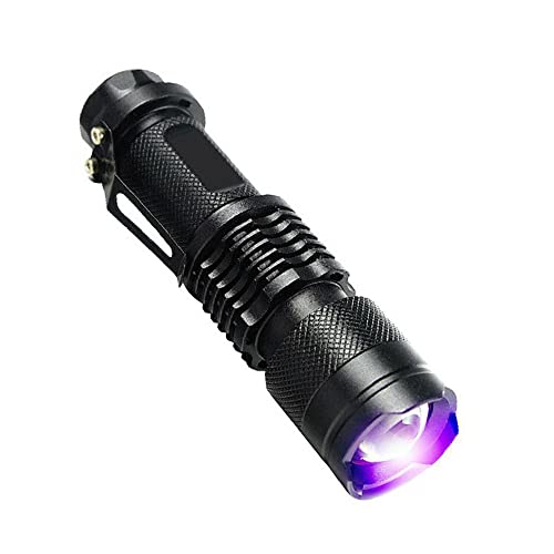 UV Ultra Violet LED Flashlight Blacklight Light 395 nM Inspection Lamp Torch