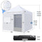 Yaheetech 10'x10' Pop-up Canopy Tent - Heavy Duty Commercial Instant Canopies, Commercial Tents Market stall, UV Gazebo for Camping, with 4 Removable Sidewalls Sandbags and Mesh Window - White