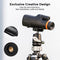 K&F Concept® 12X50 Monocular Telescope with Cleaning Cloth, FMC Lens & BAK4 Prism Telescopes for Adults, Sky Captain HD Monocular for Bird Watching Hunting Hiking Camping Travelling