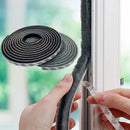 10m Length Brush Weather Stripping Window Frame Weatherstrip Seal Strip Draught Excluder for Windows and Doors House Soundproofing,Windproof,Dustproof Stronger Stickiness,Wide 9mm X Thick 5mm