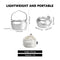 Fire Maple Niumbus 1.2L Camping Kettle Camp Tea Coffee Pot | 1.2L Aluminum Outdoor Hiking Water Boiler | Portable Teapot Lightweight with Foldable Handle for Bushcraft