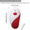 Electric Can Opener For Kitchen One Touch Automatic Can Opener Electric for Almost Cans Battery Operated Can Opener For Seniors and Arthritis Smooth Edge Hands Free Food-Safe (Red)