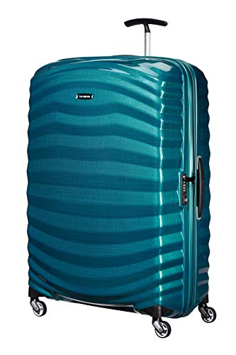 Samsonite Lite-Shock Hand Luggage, Petrol Blue, XL (81 cm-124 L), Suitcase