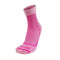 Zensah Calming Sleep Socks - Warm, Soft, Fuzzy, Wool, Thermal, Slipper Sock for Women, Rosy, Small