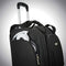 Samsonite Underseat Carry-on Spinner with USB Port, Jet Black, One Size, Underseat Carry-on Spinner with USB Port