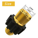 Gekufa Metric M22 14 mm Male Thread to M22 14mm Male Fitting, Pressure Washer Hose Coupler - 5000 PSI