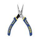 IRWIN Tools VISE-GRIP Pliers, Long Nose with Spring and Cutter, 5-1/4-Inch (2078905)