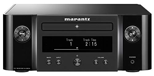 Marantz X - MCR612 HiFi Amplifier, Bluetooth Receiver with CD-Player, DAB+ Radio, Music Streaming, HEOS Multiroom, AirPlay 2, Google Assistant / Siri / Alexa Compatible, 2 TV-inputs - Black