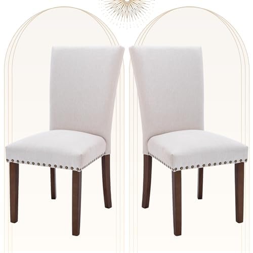 COLAMYDining Chairs Set of 2, Parsons Dining Room Chairs