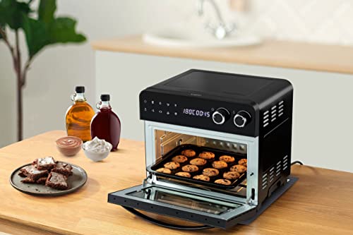 Kogan 23L Digital Air Fryer Oven (Black) - KA23LDGFRYA