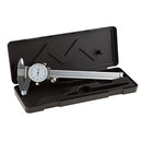 Stalwart Dial Caliper- Stainless Steel and Shock Proof Tool With Plastic Carry Case, 0-6 Inch Measuring Range For Accurate Measurements by
