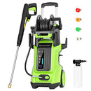 ADVWIN Electric Pressure Washer (Green-3900PSI) LCD 3 Modes Touch Control | Speed Adjustable