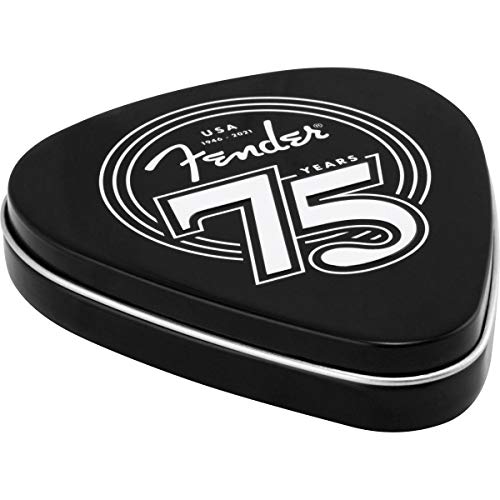 Fender 75th Anniversary Tin-18 Count Guitar Picks (1980351075)