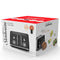 Sunbeam Alinea 4-Slice Toaster with High Lift | Wide Slots & Independent 2-Slice Controls | Dark Canyon Black | TA2740K