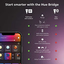 Philips Hue White LED Welcome Floodlight for Outdoor Use, Controllable via App, Compatible with Amazon Alexa (Echo, Echo Dot), Black, 1 Piece (Pack of 1)