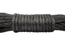 1/4"50ft ATV Winch Line,Synthetic Rope for 4WD Parts,Off Road Rope,Synthetic Winch Cable (Grey)