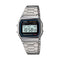 Casio Men’s A158WA-1 unisex watch with stainless steel band
