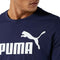 PUMA Men's Essential Logo Tee, Black, XL
