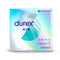 Durex Air Condoms Extra Thin, Transparent Natural Rubber Latex Condoms for Men, Close Fit, FSA & HSA Eligible, 24 Count, White, 24 Count (Pack of 1)