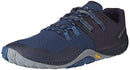 MERRELL Men's Trail Glove 6 Sneaker, Navy Blue, 10.5 US