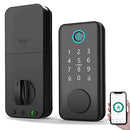 TEKXDD Smart Lock - 6 in 1 Touch with Bluetooth, Fingerprint Door Lock, Electronic Door Lock