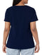 Dickies Xtreme Stretch Women Scrubs Top V-Neck 82851, D-Navy, 3X-Large Plus