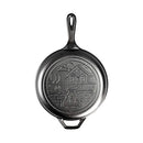 Lodge 3.2 Quart Cast Iron Cabin Combo Cooker, Black