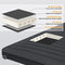 KingCamp Luxury 3D Double Self Inflating Camping Sleeping Pad Foam Air Mattress R Value: 9.5, Portable 3 Inch Large Thick Self Inflatable Mattress for 2 Two Person, Couple, Queen Size, Black