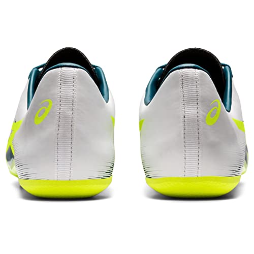 ASICS Hyper Sprint 7, Velvet Pine/Safety Yellow, 6 Wide Women/4.5 Men