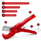 HAUTMEC PVC Pipe Cutter Plastic Pipe Scissor Cutter Up to 1-3/8inch (0-36mm) PL7261703