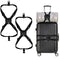 ziyue 2 Pack Luggage Straps for Suitcases Elastic Backpack Luggage Strap TSA Approved Baggage Suitcase Travel Belt