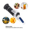 Brix Refractometer, Dual Scale Specific Gravity and Brix Digital Handheld Refractometer 0%~32% Honey Moisture Tester, Hydrometer in Wine Making and Beer Brewing, Homebrew Kit