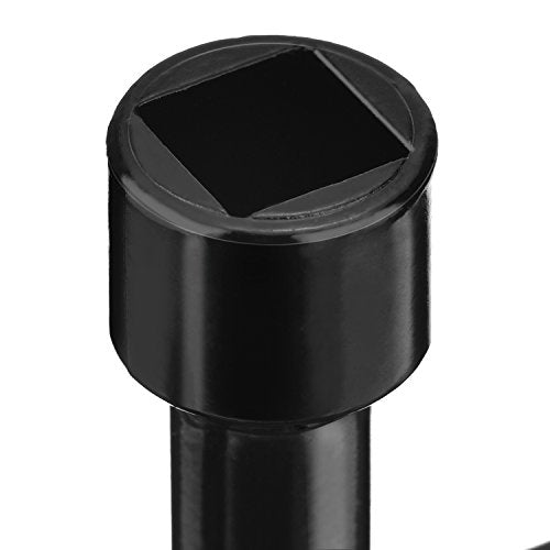 WILLBOND 4-Way Multi-Functional Utilities Key for Electric Water Gas Meter Box Cupboard Cabinet Opening Key (Black)