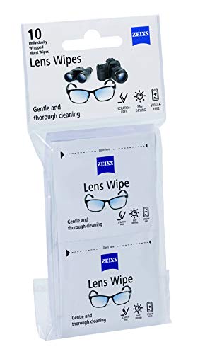 ZEISS Lens Wipes, 120 count, Pack of 120