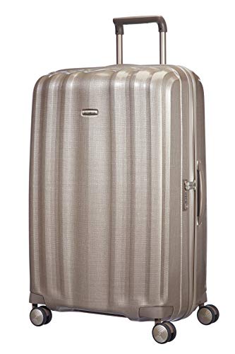 Samsonite Lite-Cube Suitcase, Ivory Gold, 82cm