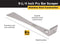 Titan Tools 11509 9-1/4-Inch Stainless Steel Pry Bar Scraper