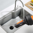 DOMINOX 12V Electric Drain Snake with 23FT Plumbing Snake, Drain Snake Clog Remover with 2.0Ah Battery and Charger, Drain Auger for Unclogging Toilet, Sewer, Bathroom, Sink Drain 3/4"-2" Pipes